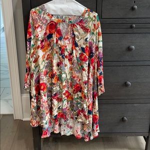 Floral Tunic Jodifl Size Small